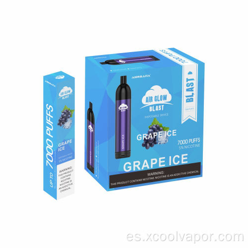 Tipo C recargable vape vape vape 7000 bocanadas